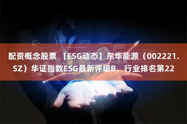 配资概念股票 【ESG动态】东华能源（002221.SZ）华证指数ESG最新评级B，行业排名第22